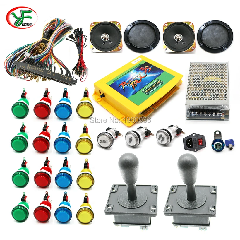 Аркада джойстик DIY Kit JAMMA Pandora 645/999/1299/1500 В 1 игра BoardArcade Картридж полный
