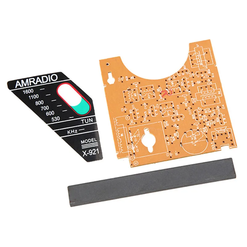 LEORY 1 шт. 8 трубчатое радио DIY Kit Электронная запасная часть аксессуары 145x75x35