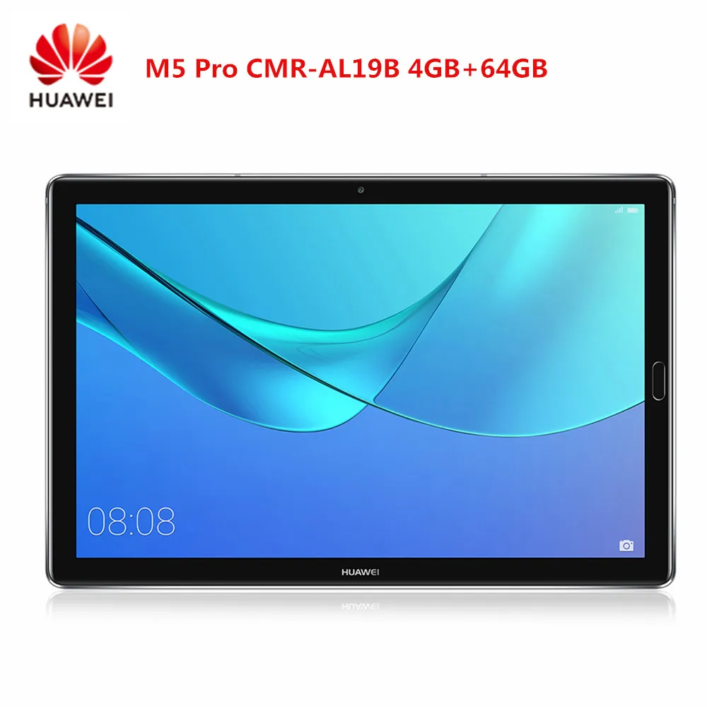 HUAWEI MediaPad M5 ProTablet CMR AL19B 10 8 дюймов 4 Гб ОЗУ 64 ПЗУ Android 0 две камеры 2 ГГц/5 ГГц WiFi