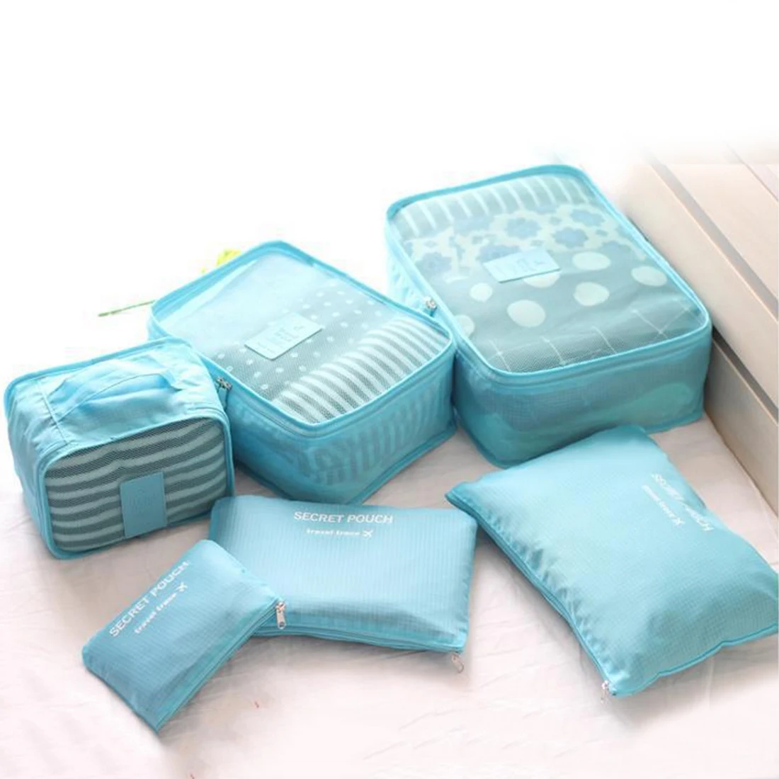 Хипстин 6 шт./компл. дорожные Чехлы одежда аккуратная сумка для хранения чемодан