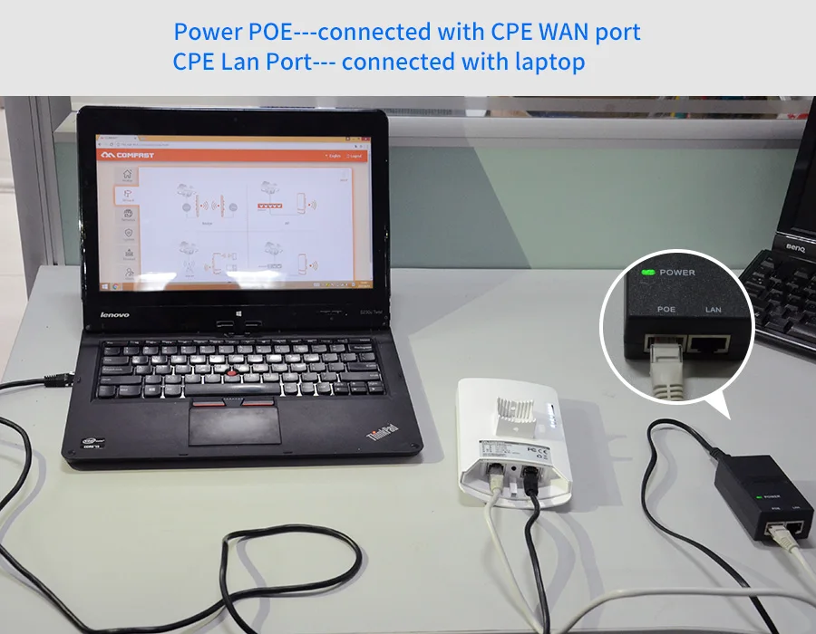 Wi-Fi ретранслятор высокой мощности радиус действия 3 км 5 8 ГГц 300 Мбит/с
