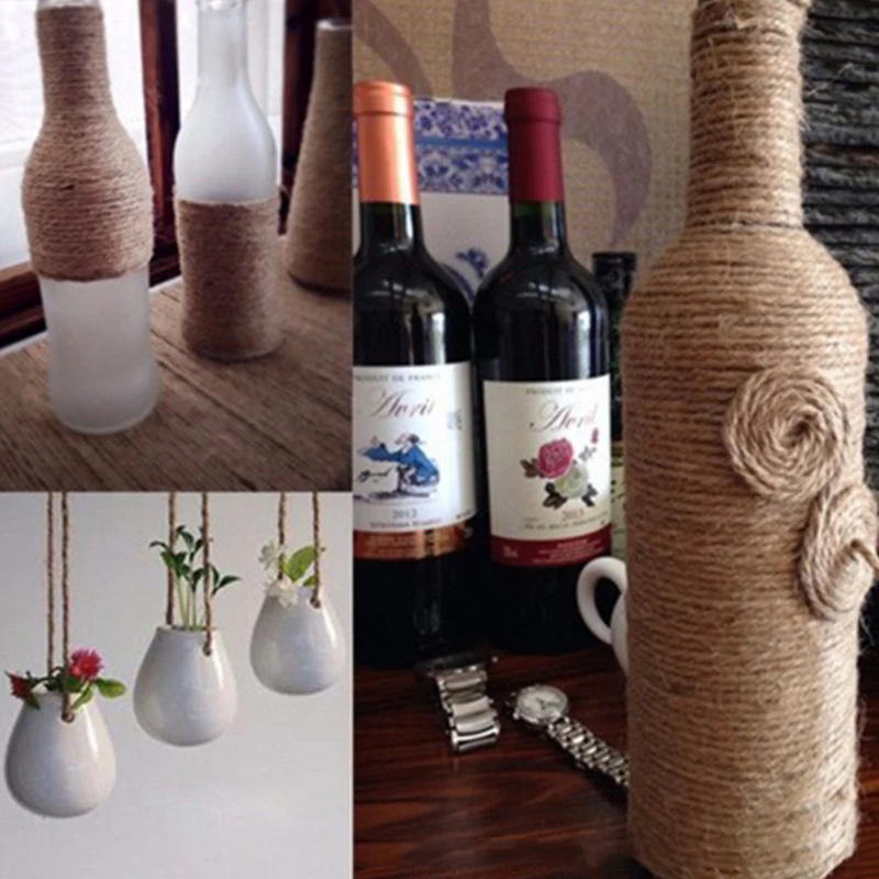 100m из натурального джута натуральный шпагат в наборе джуготовый ремешок