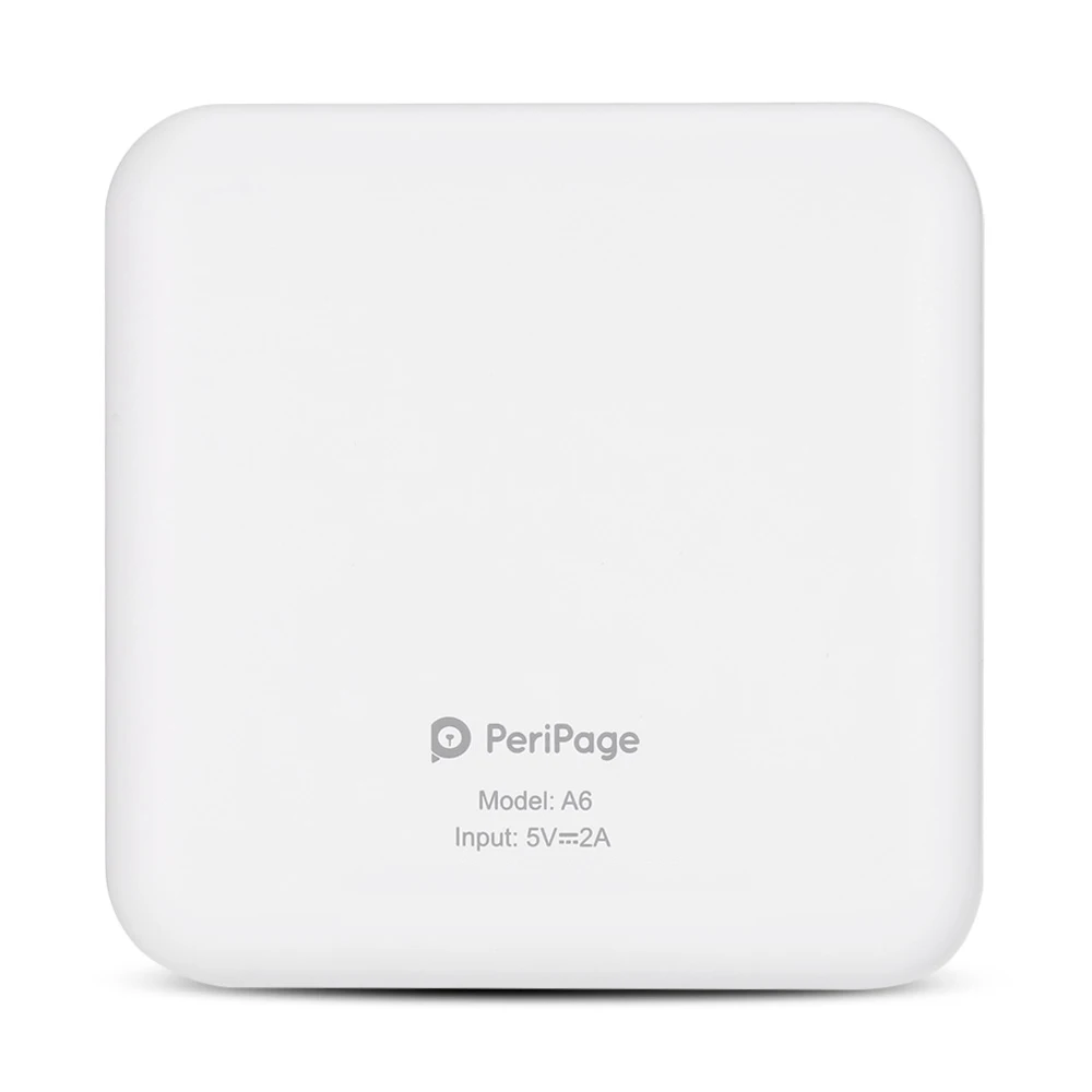 GOOJPRT A6 peripage мини Портативный Bluetooth Беспроводной Бумага фотопринтер Карманный