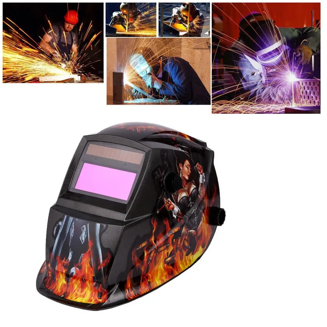 Solar Automatic Variable Light Argon Arc Level 16 500g Welding Protective -20C ~ +70C (-4F 158F) 2Pcs Mask | Инструменты