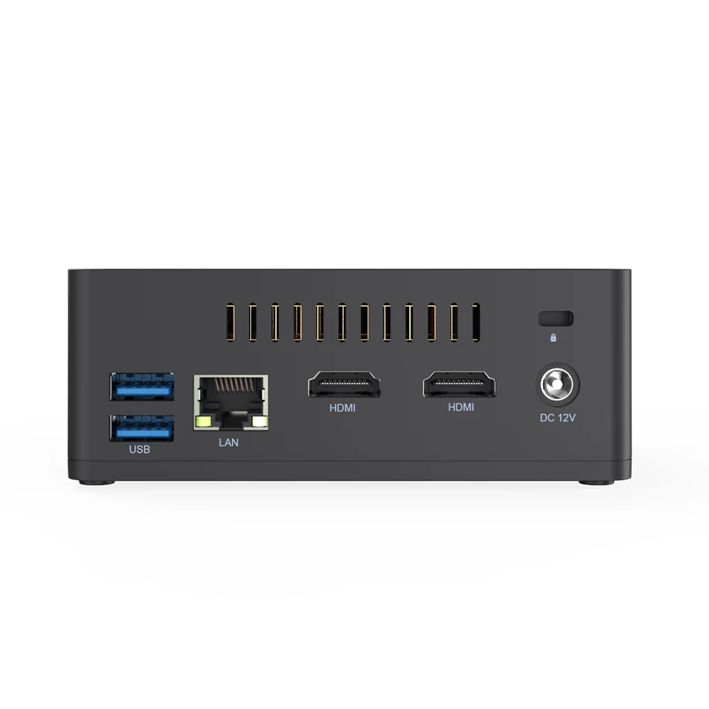 Мини-ПК с Windows 10 AP35 Intel Celeron J3355 до 2 5 ГГц 4 ГБ/64 ГБ двойной выход HDMI 8 Wi-Fi USB 3 0 win10