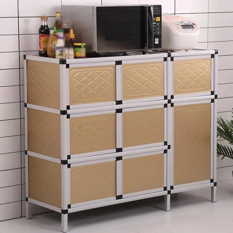 Aparador Buffet Meuble Comedores Moveis Sala De Jantar Cabinet Kitchen Furniture Aluminum Alloy Mueble Cocina Cupboard Sideboard |