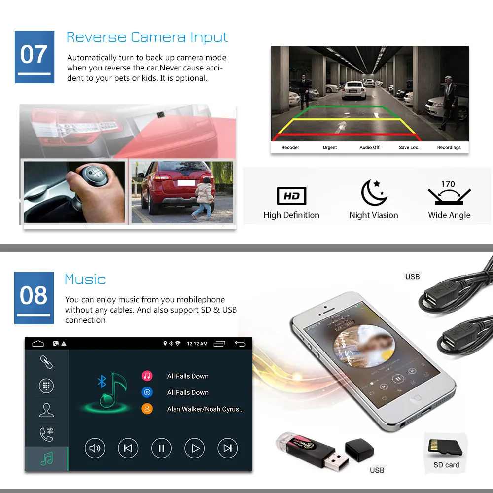 Zeepin 1 DIN автомобильный DVD плеер gps навигатор Android 6 0 7 дюймов Сенсорный экран