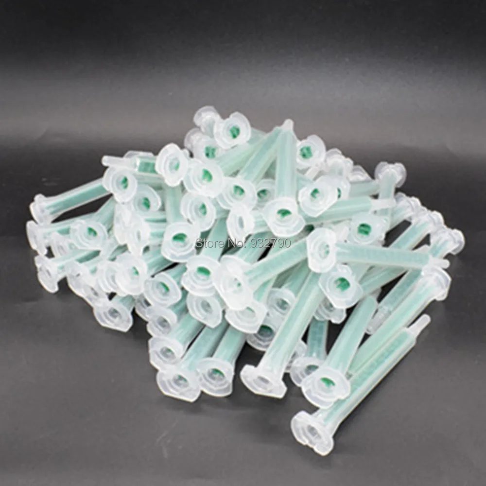 

50pcs Epoxy Resin Mixing Nozzle AB Glue Acrylic Adhesive Gun Mixer Mix Tip Mixing Nozzles