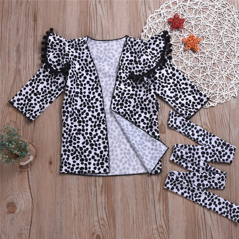 3 шт. комплект бикини для девочек с леопардовым принтом|Комплекты одежды девочек|
