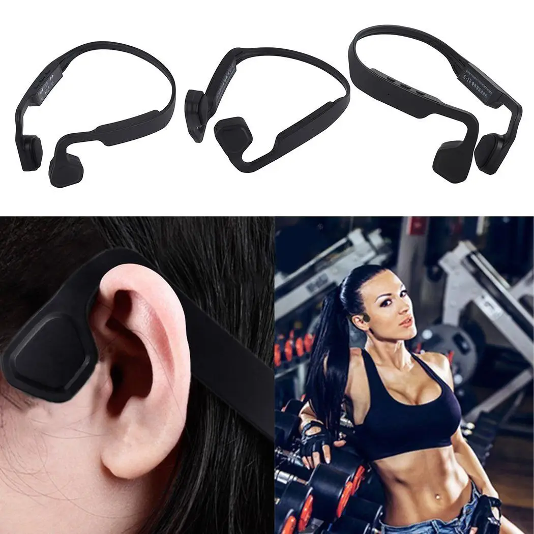 Bone проводные наушники Handsfree Bluetooth около 5 часов Спорт 4 0 6 беспроводная