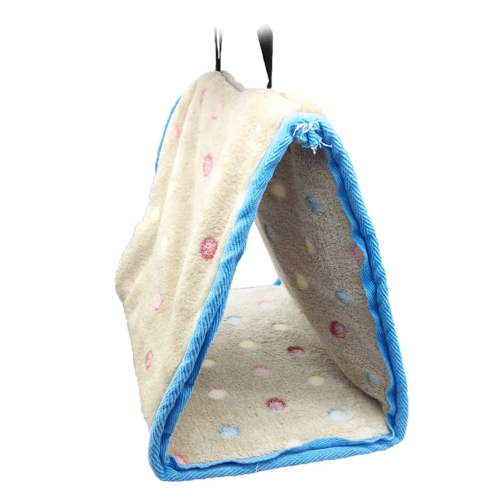 Мягкая Плюшевая Птица Попугай гамак теплая подвесная кровать для домашних