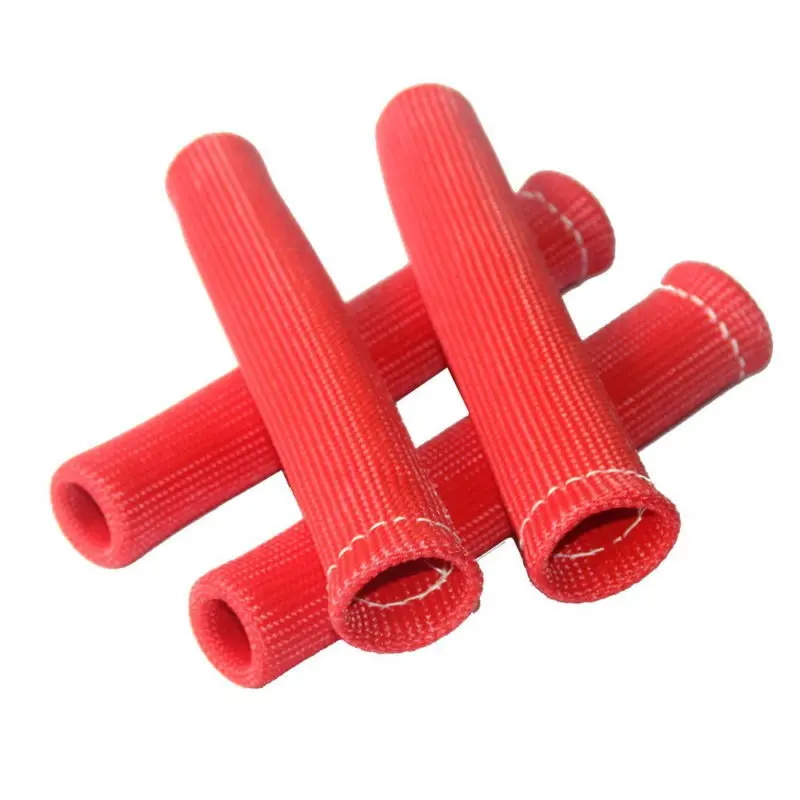 8x высокие тепло щит Свеча зажигания двигателя провод защитный изоляционный