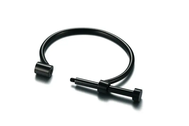 Мужской браслет с золотым покрытием для ногтей d образная Пряжка Подковы Из