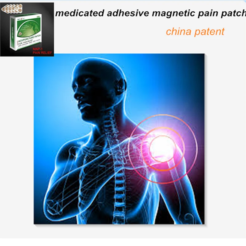 Магнитная иглорефлексотерапия пластырь для боли в спине и шее|Пластыри