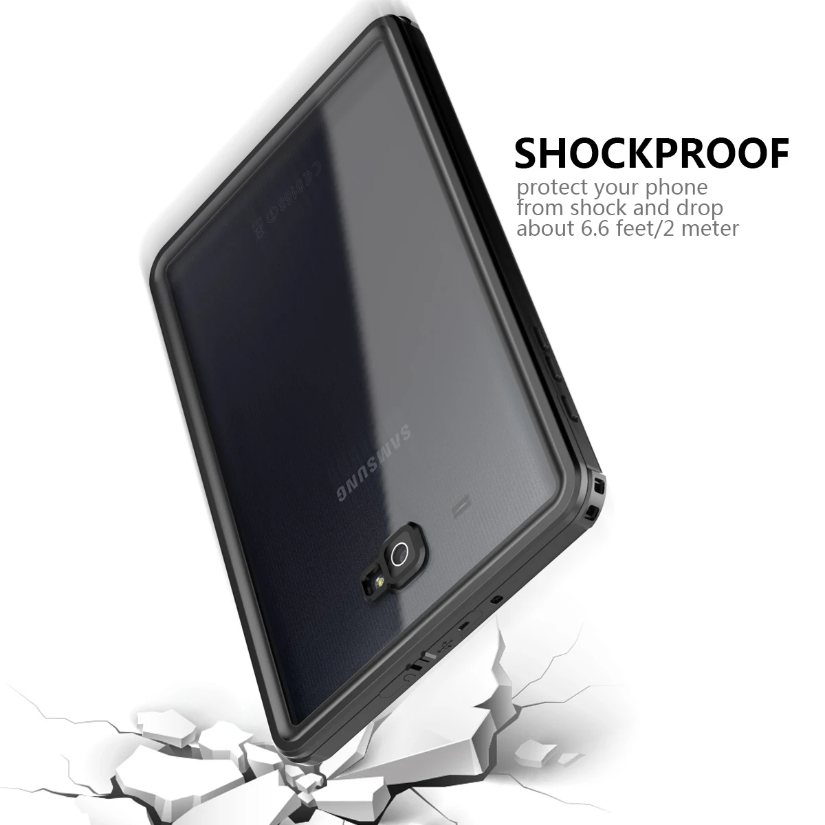 Casewin футляры для планшетов Samsung Galaxy Tab A6 10 1 водонепроницаемый чехол планшета