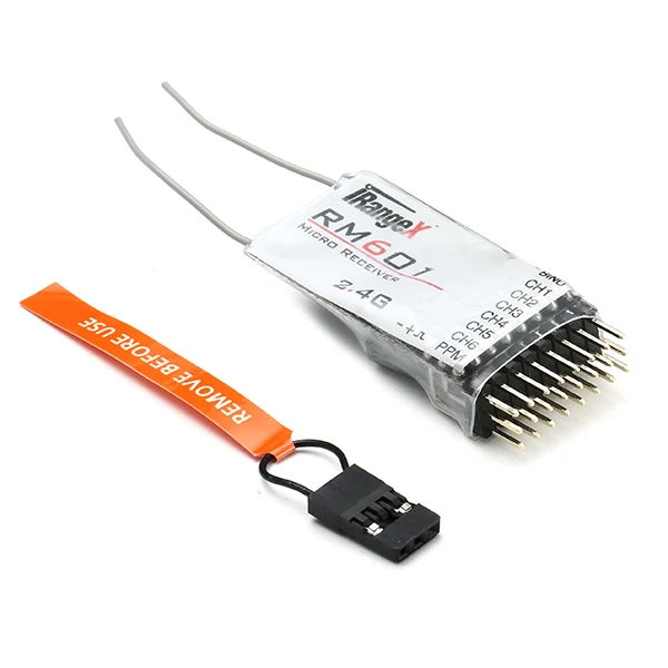 IRangeX RM601 2 4G 7CH Micro DSM2 DSMX совместимый приемник с выходом PPM для части
