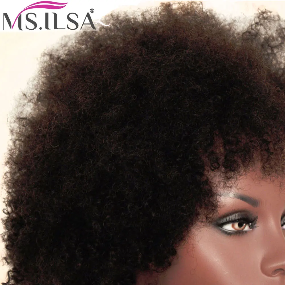 Sassy Curl человеческие волосы парики для черных женщин 130% плотность бразильские Remy