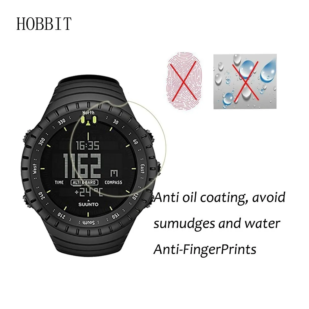 3 упаковки прозрачная пленка для SUUNTO Core SS014279010 SS23158000 мужские спортивные часы с ЖК