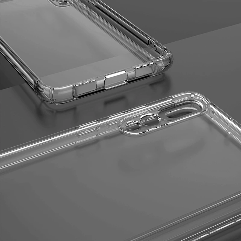 Summfish Full Shockproof Clear Silicone Case For Huawei Mate 10 30 Pro P40 Soft TPU Phone Cover case Honor 9A 8X 7X | Мобильные