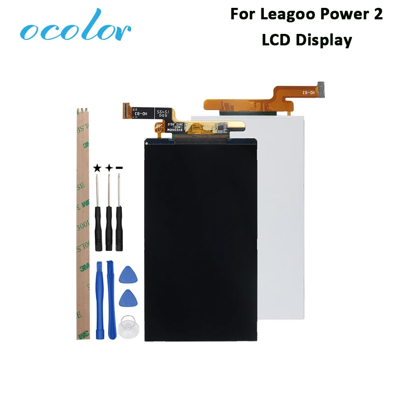 Ocolor для Leagoo power 2 ЖК экран новый протестированный в сборе телефон цифровой