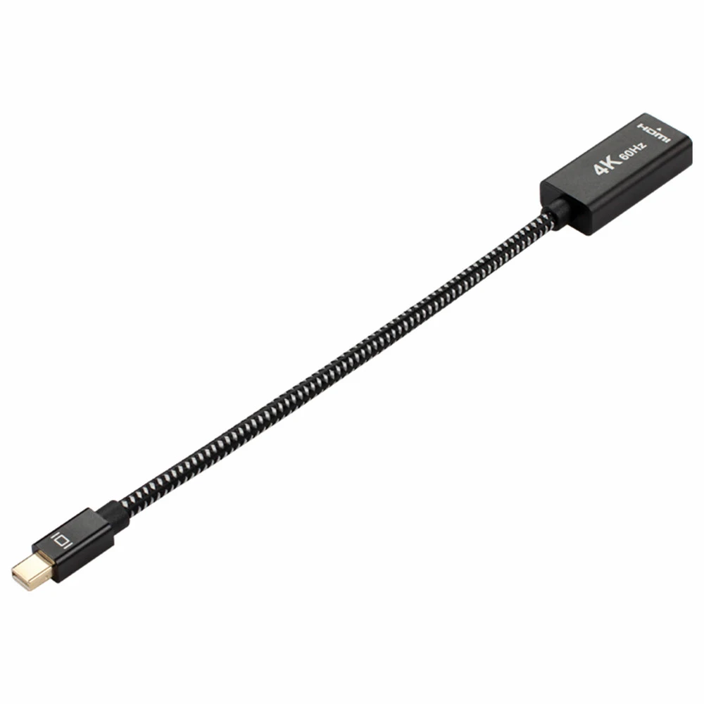 4K 60hzmini порт дисплея Порт DP к HDMI кабель штекер женскому адаптеру мини-порт для Macbook