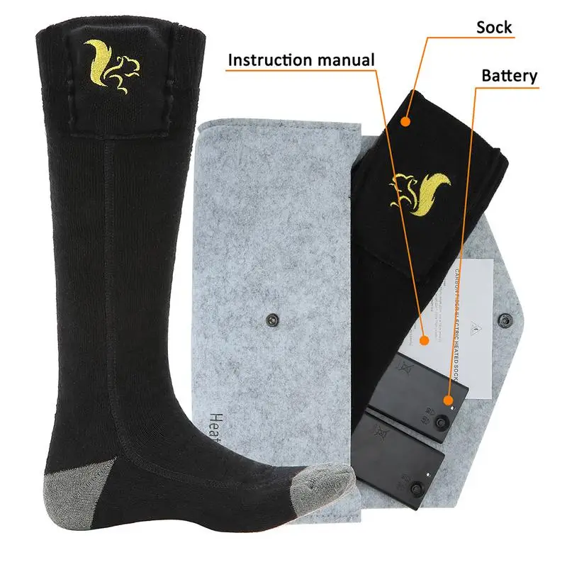

Autumn And Winter Heating Warm Socks - Removable And Washable Battery Heating Socks