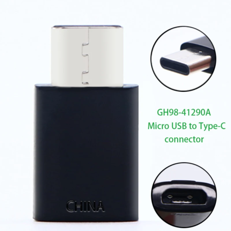 Для Samsung Micro USB к Type C адаптер конвертер Galaxy S8 S9 Plus Note 8 9 C9 быстрое зарядное