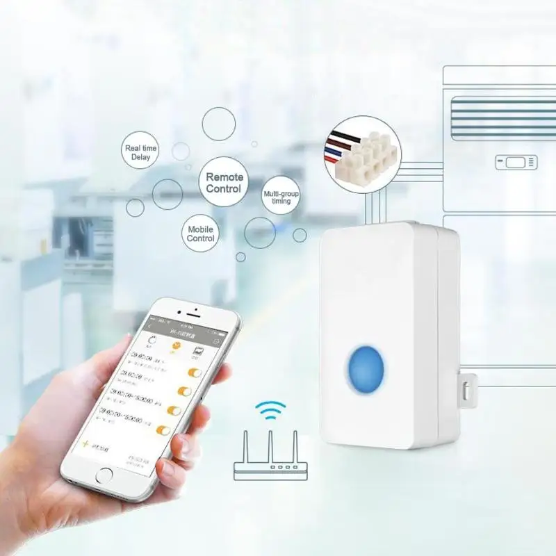 ALLOYSEED WiFi умная розетка с питанием голосовое управление таймер штепсельная вилка