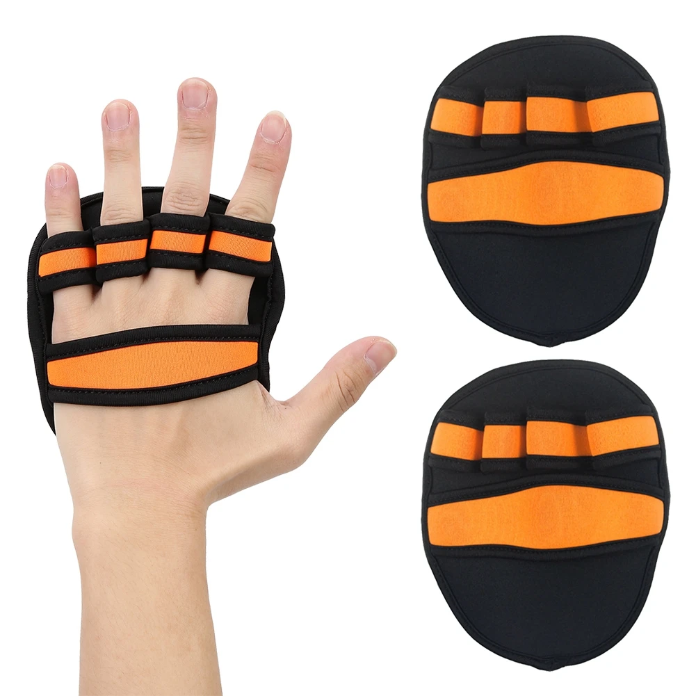 1 пара противоскользящие перчатки для тяжелой атлетики Дышащие Перчатки фитнеса