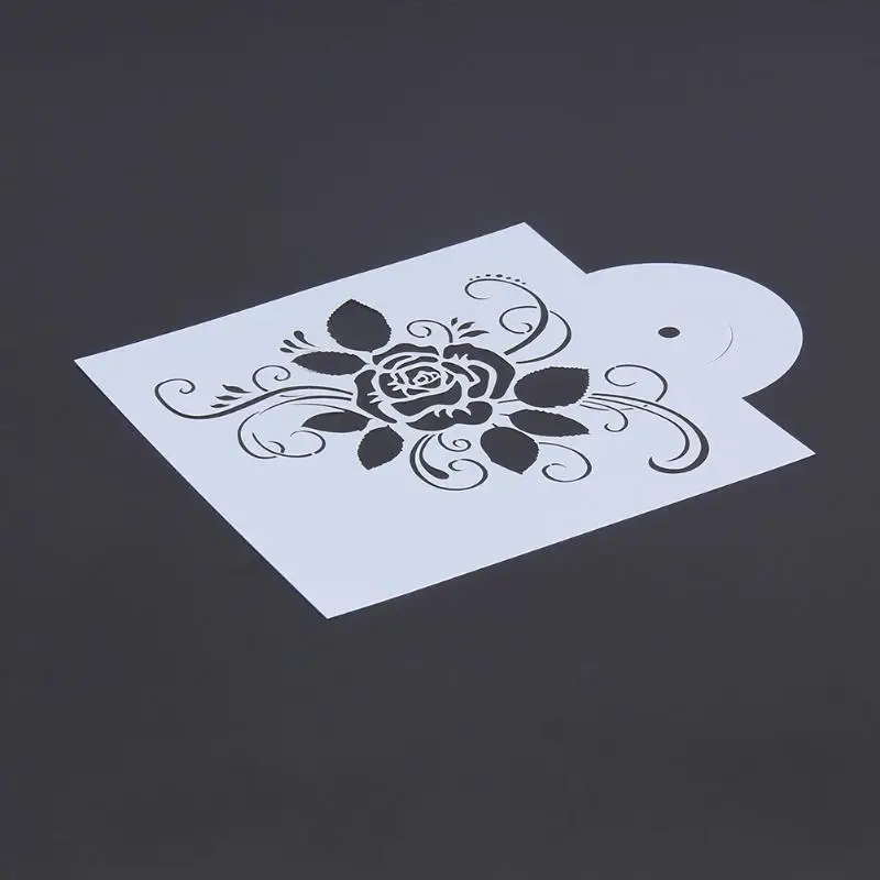 Розовая распылительная форма для торта трафарет помадка шаблоны конфет