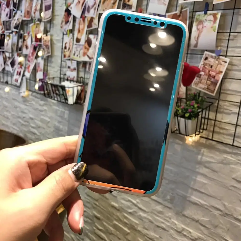 Закаленное стекло для защиты экрана iPhone11Pro X Xs 10 5 8 | Мобильные телефоны и