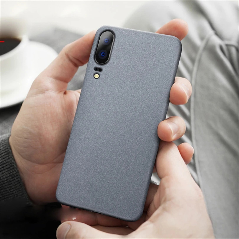 Мини ТПУ песчаник матовая задняя крышка для Huawei P Smart P20 P30 Pro P9 Lite противоударный