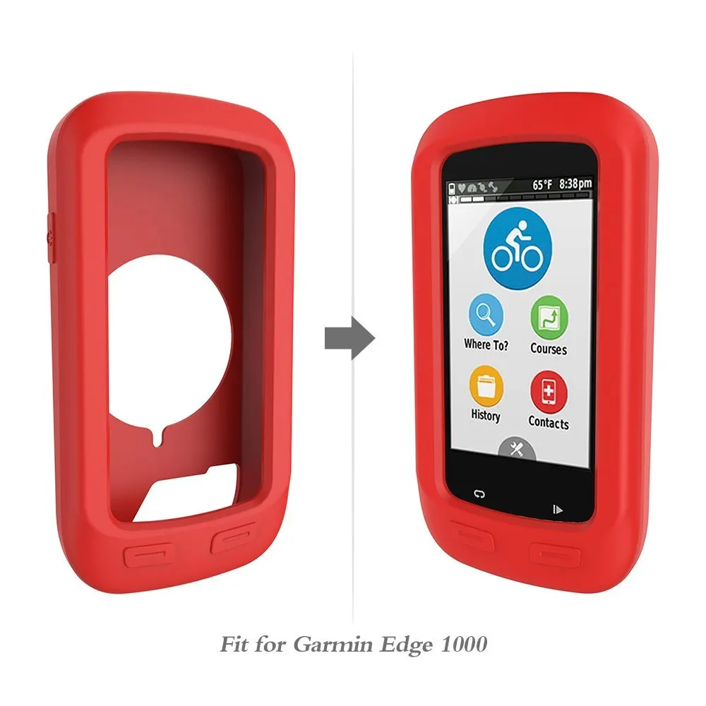 Силиконовый защитный чехол 5 цветов Чехол для Garmin Edge 1000 замена мягкий силиконовый