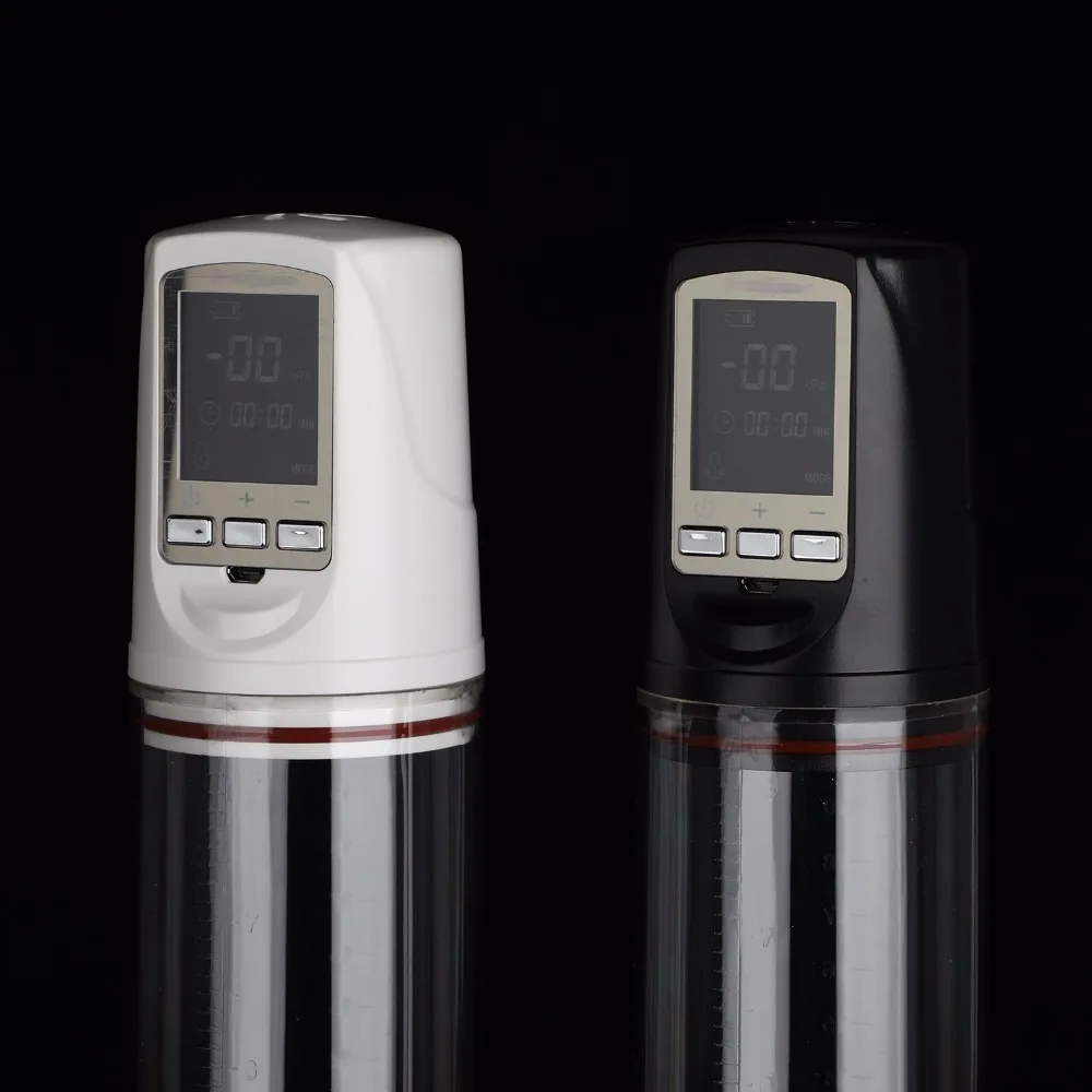 USB Перезаряжаемый светодиодный автоматический насос для пениса Увеличитель