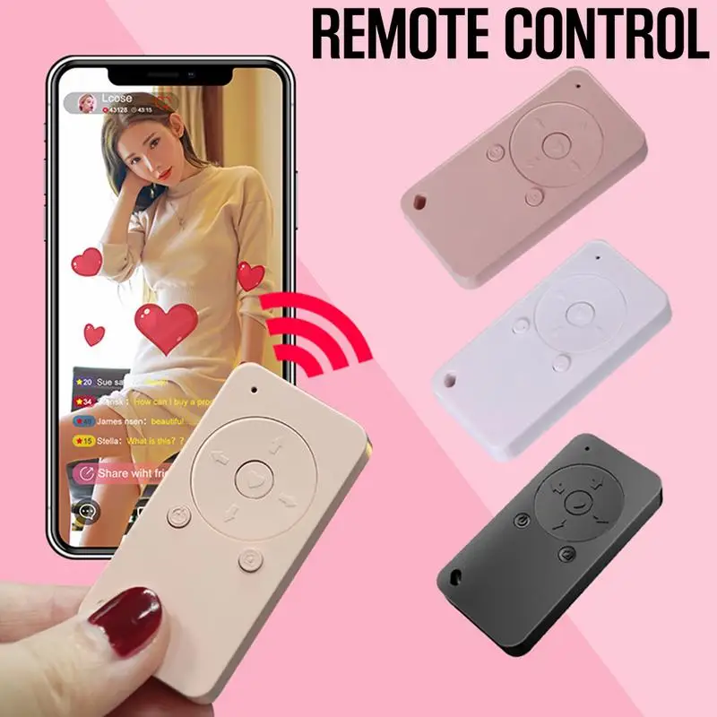 Портативный пульт дистанционного управления беспроводной Bluetooth Автоспуск видео