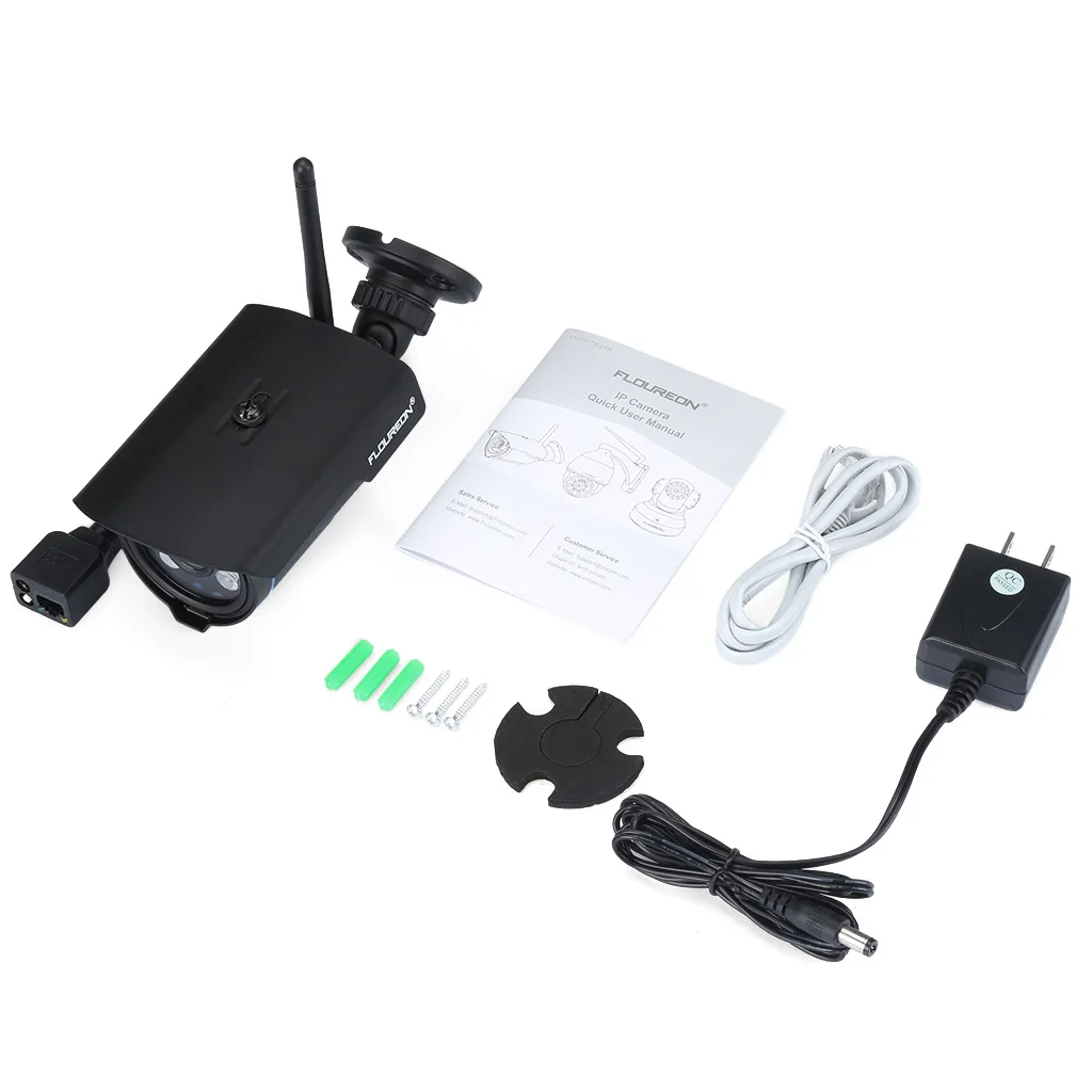 Floureon 720 P H.264 Wifi Беспроводной CCTV ip камера видеонаблюдения с поддержкой Wi Камера 1.0MP