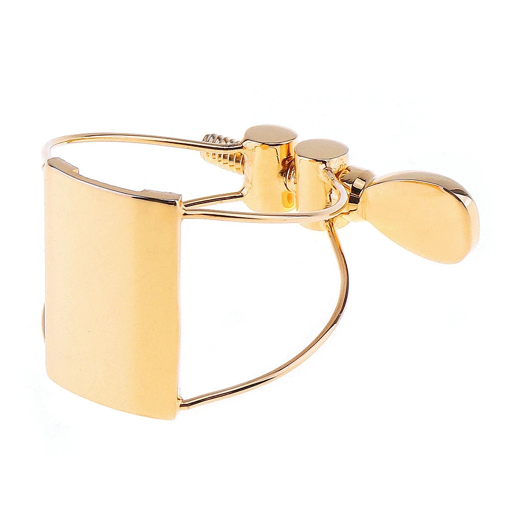 Позолоченный мундштук кларнета Bb Лигатура зажим с головкой флейты колпачок