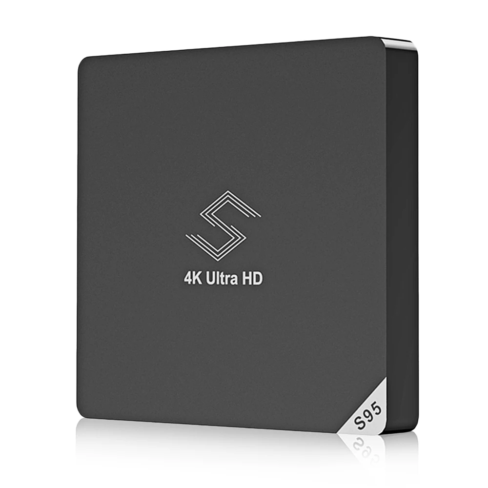 S95 S905XII 4K HD Smart tv Box Max Android 8 1 2 Гб 16 Cortex A53 медиаплеер Поддержка HDMI AVI телеприставки