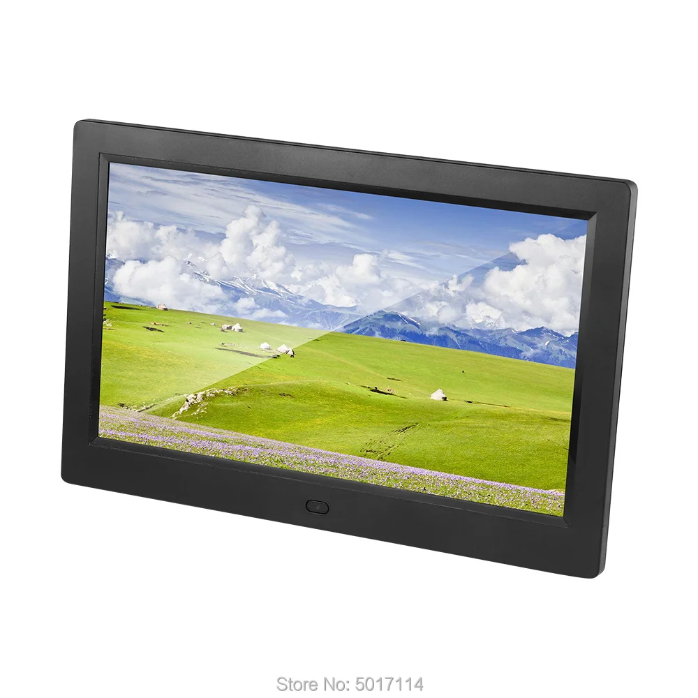 10 дюймовый светодиодный Подсветка HD 1024*600 полный Функция цифровая фоторамка электронный альбом Цифровой Фото Музыка Видео