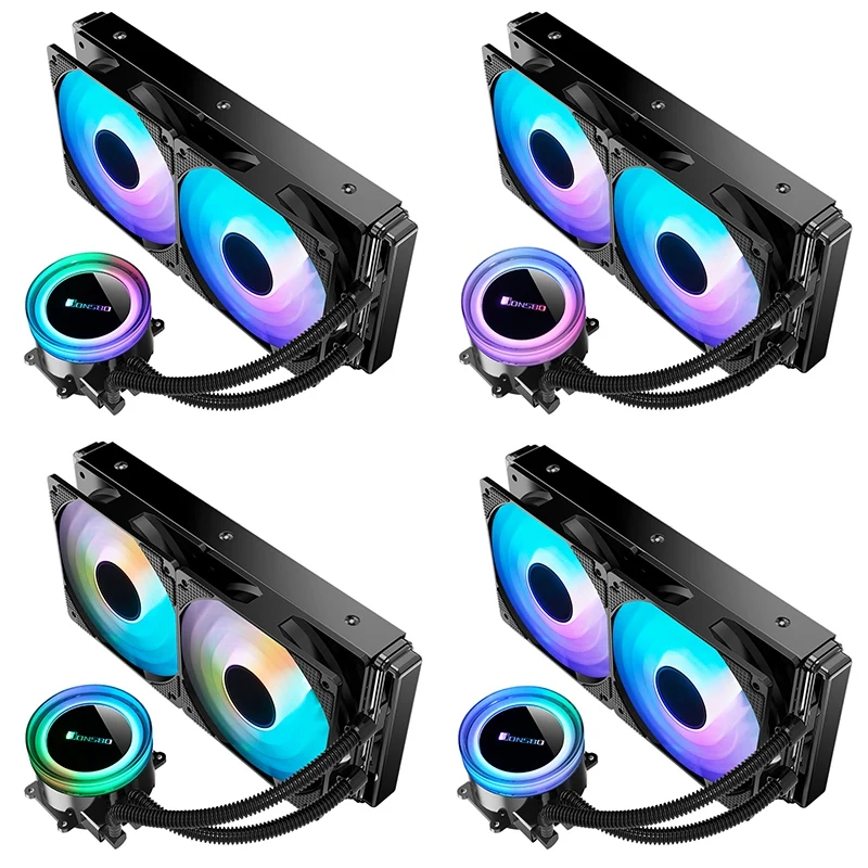 Jonsbo Tw2 240 501 Pc Процессор водяного охлаждения 4Pin ШИМ интегрированный Охладитель для