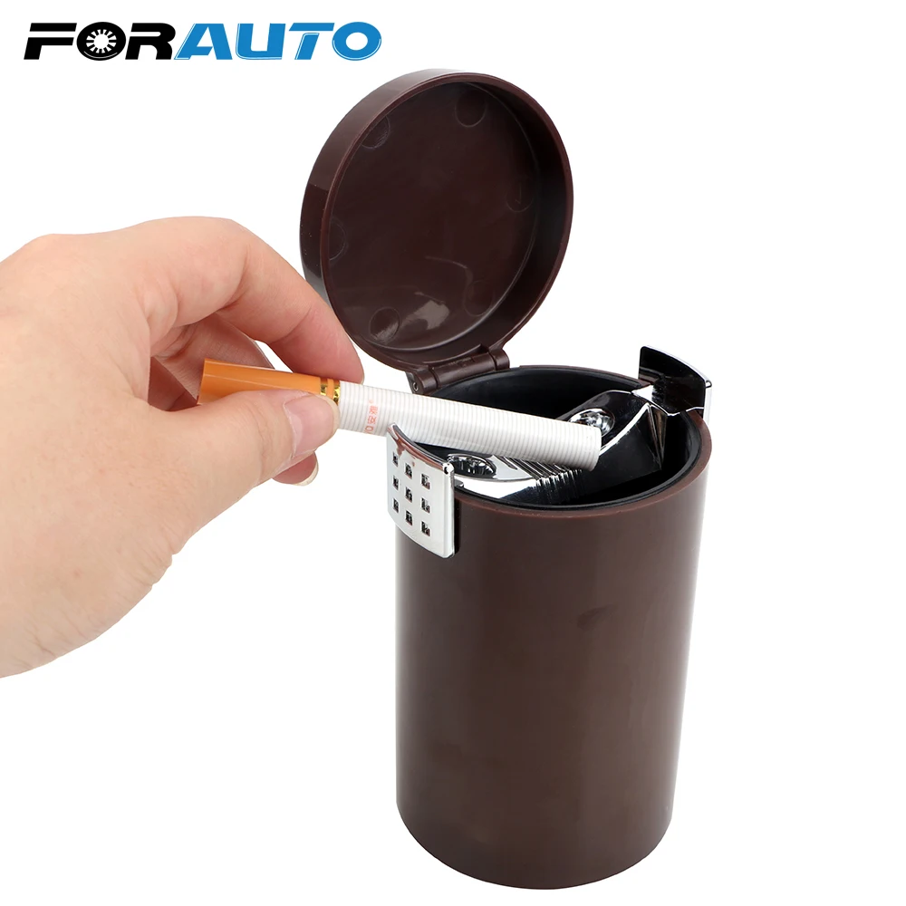 FORAUTO автомобильный пепельница для сигар сигарет держатель дыма хранения чашки