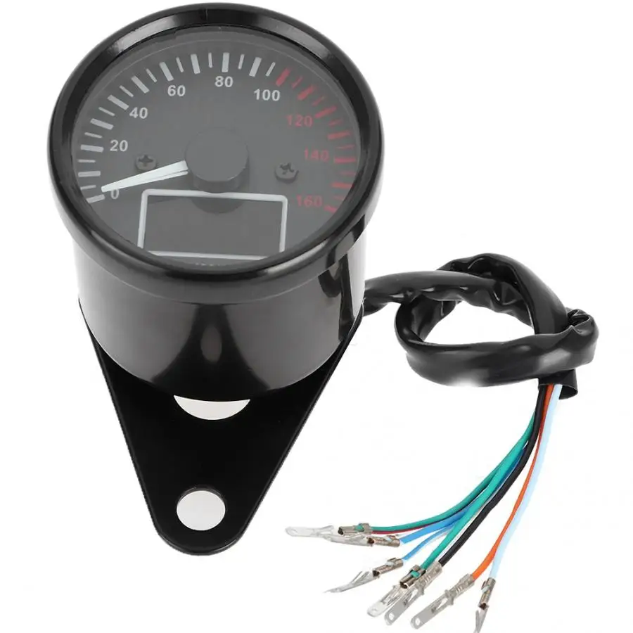 Универсальный Тахометр для мотоцикла 12 В светодиодный цифровой дисплей тахометр