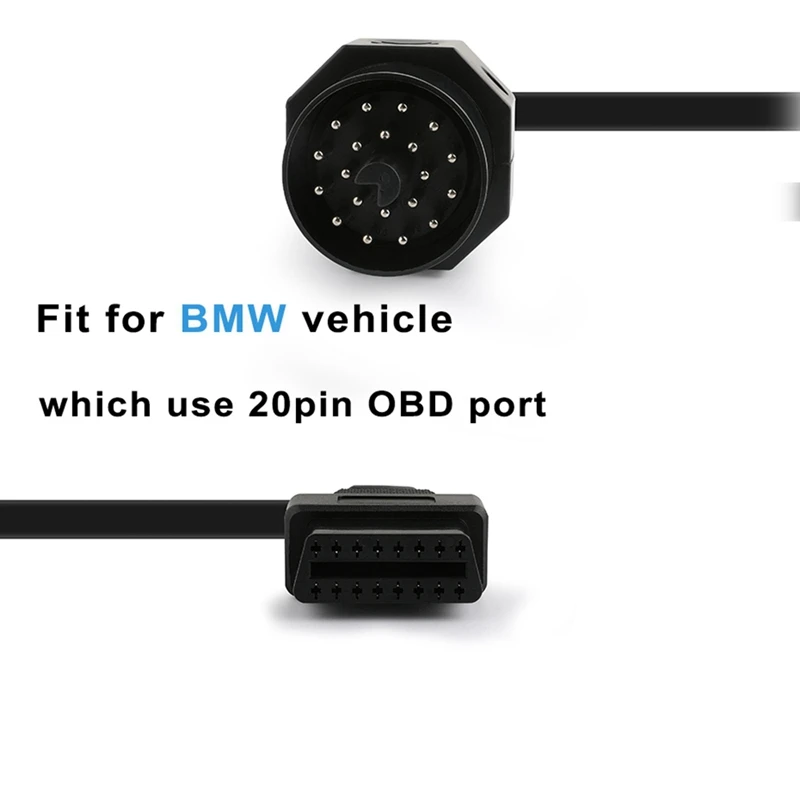 OBD2 сканер 20 контактный разъем для BMW E46 16 диагностический инструмент E39 E90 E60 F30 E36 X6