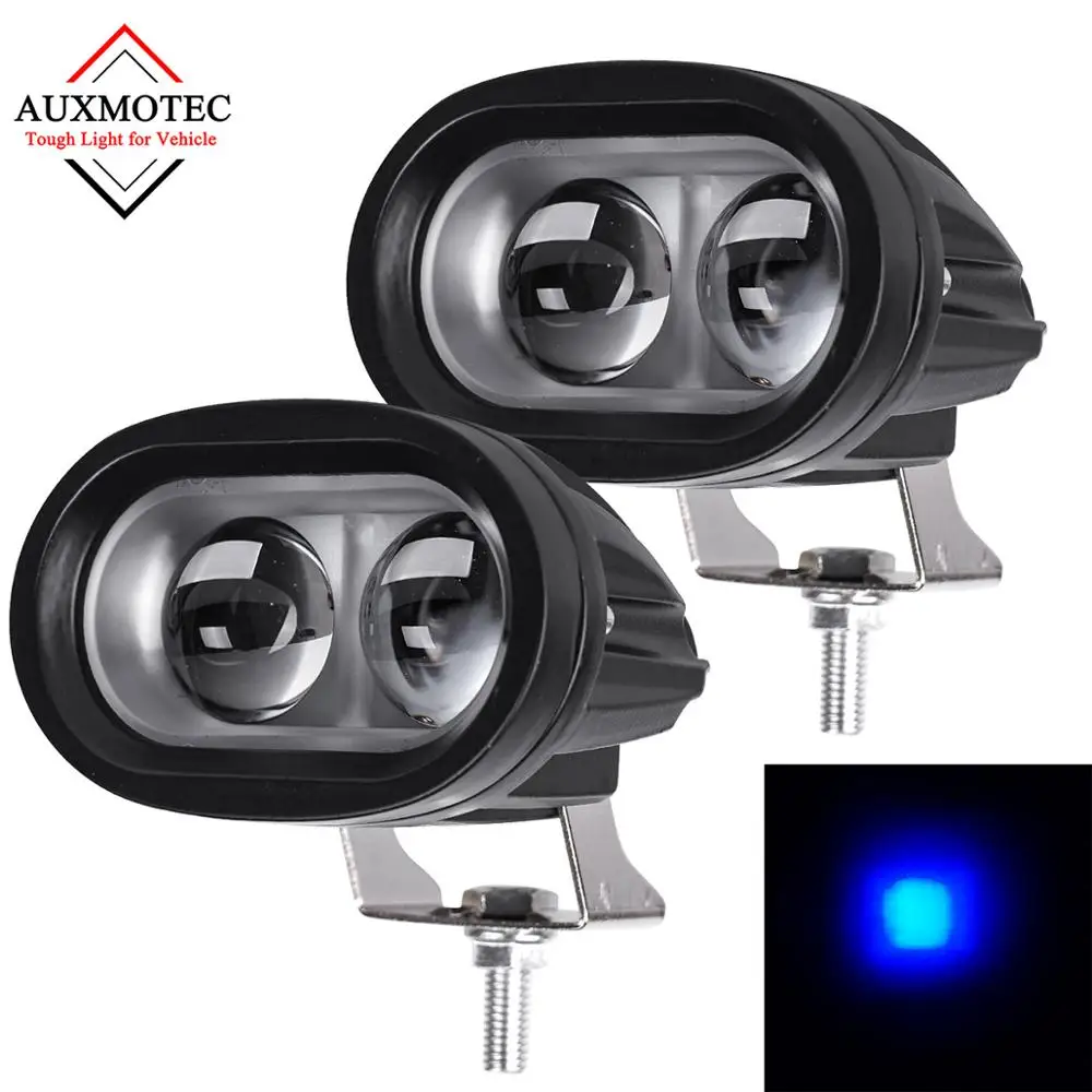 2 шт. синие светодиодные ламсветильник для вилочного погрузчика 12 В|Световая