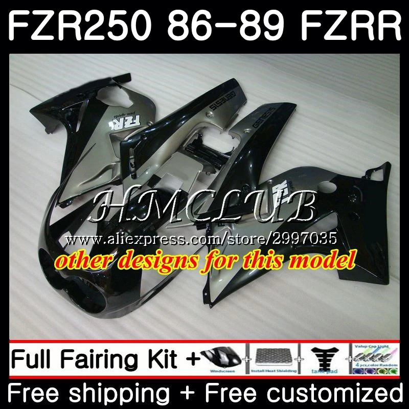 Корпус для YAMAHA FZRR FZR 250R 250 1986 1987 1988 1HC.1 FZR250RR FZR250R FZR-250 FZR250 86 87 88 89 обтекатель красный