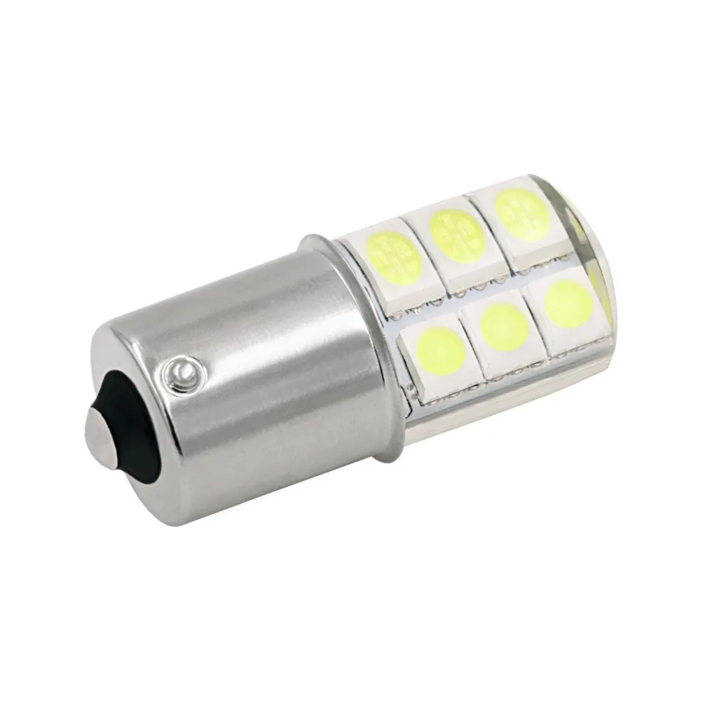 2 шт. автомобильный 1156 COB светодиодный светильник BA15S P21W 5050 Smd 12 Led авто Стоп сигнал