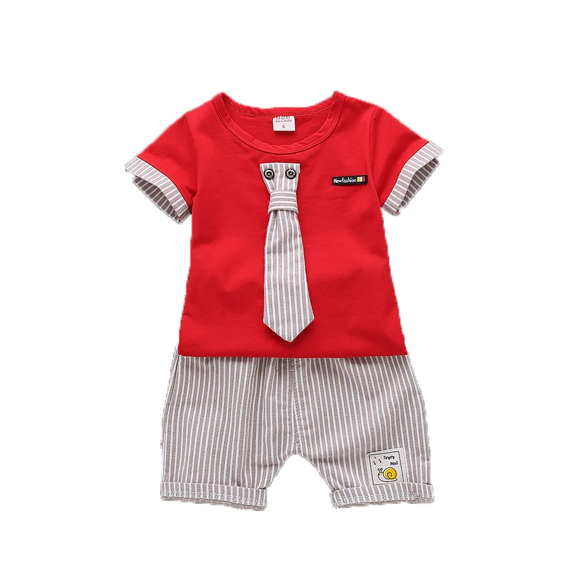 2019 Homlynn Boys Clothes Fashion Striped Shorts Toddler Clothing Set Kids Christmas Thanksgiving Outfits Summer | Детская одежда и
