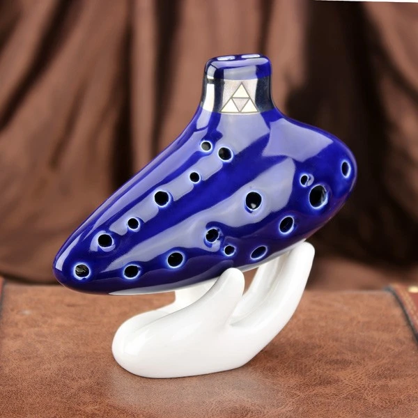 C 16 отверстий Ocarina Legend Of Zelda флейта Woodwind|Окарина| |
