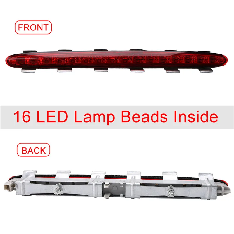 For 2002-2009 Mercedes Benz CLK W209 Trunk Third Brake Stop Light Rear Lamp Red LED 16 | Автомобили и мотоциклы