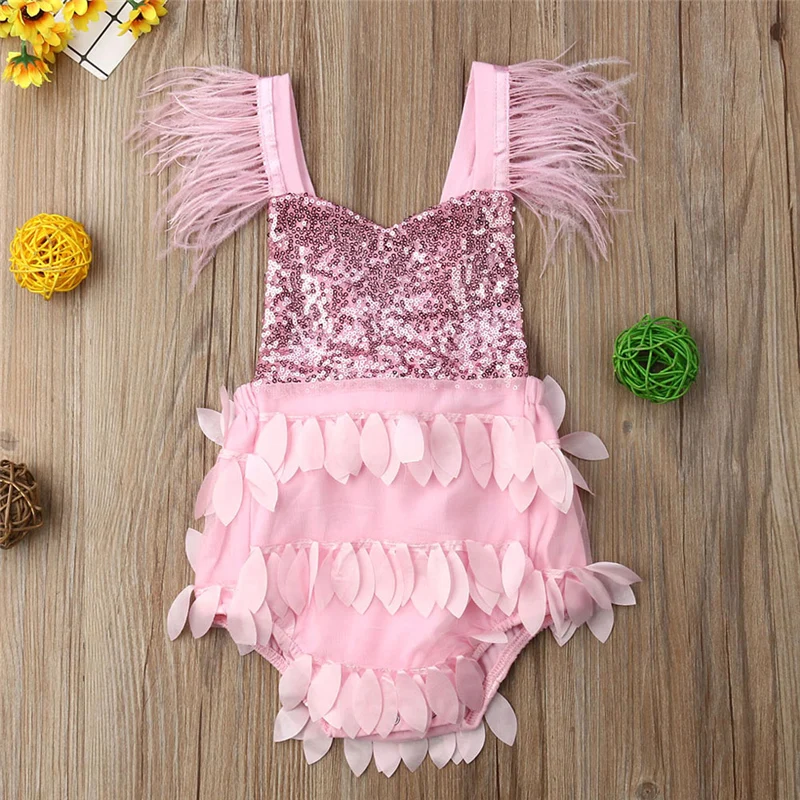 Новинка 2019 модные летние цельные топы для новорожденных девочек комбенизон